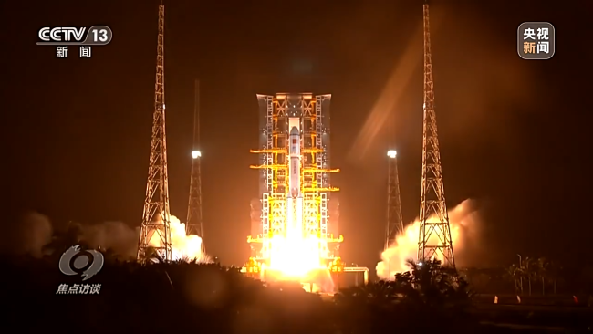 焦點訪談丨天(tiān)舟“專送” 使命必達(da)