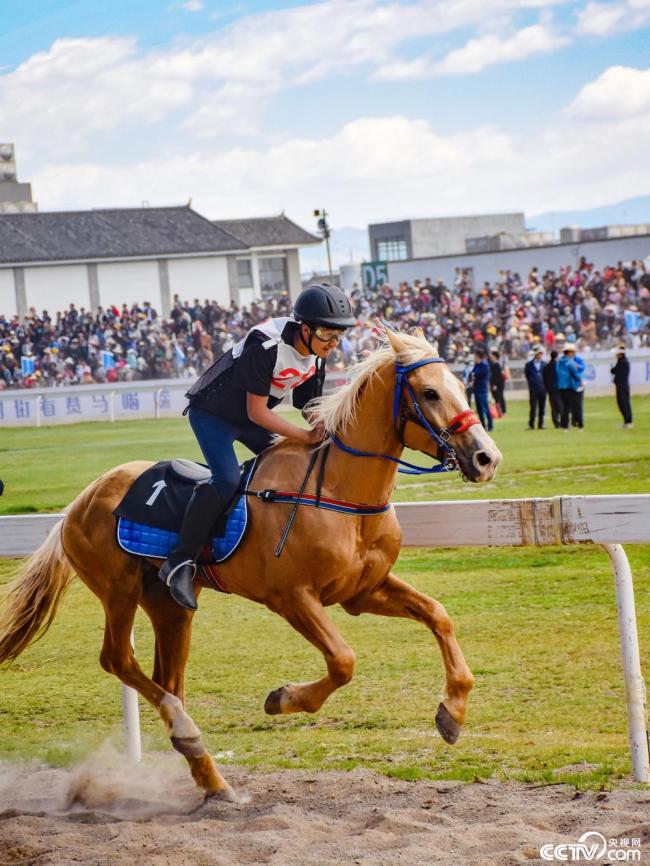 雲南大理：三(san)月街民族節賽(sài)馬大會開幕