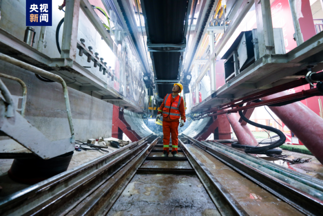曆時120天!國内長(zhǎng)地鐵環線盾構區(qu)間順利貫通