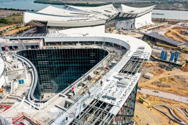 廣東(dong)廣州:國際金(jin)融論壇會址(zhǐ)建設如火如(rú)荼