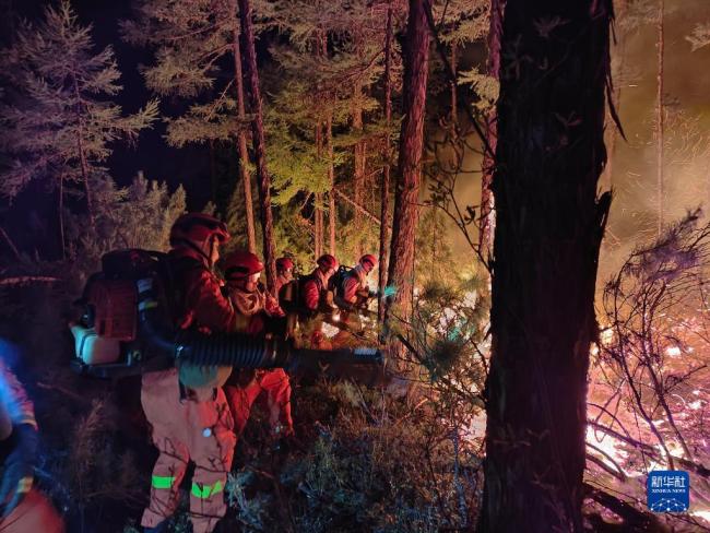 内(nèi)蒙古大興安嶺(ling)發生多起森林(lin)火災 各方正積(jī)極撲救